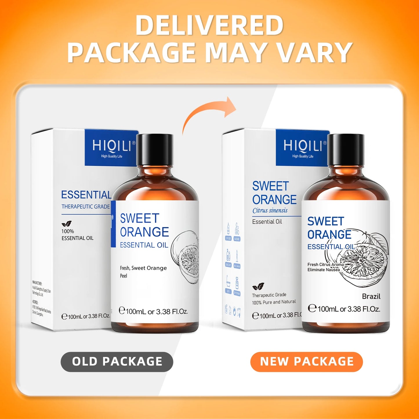 100ml Sweet Orange Essential Oils