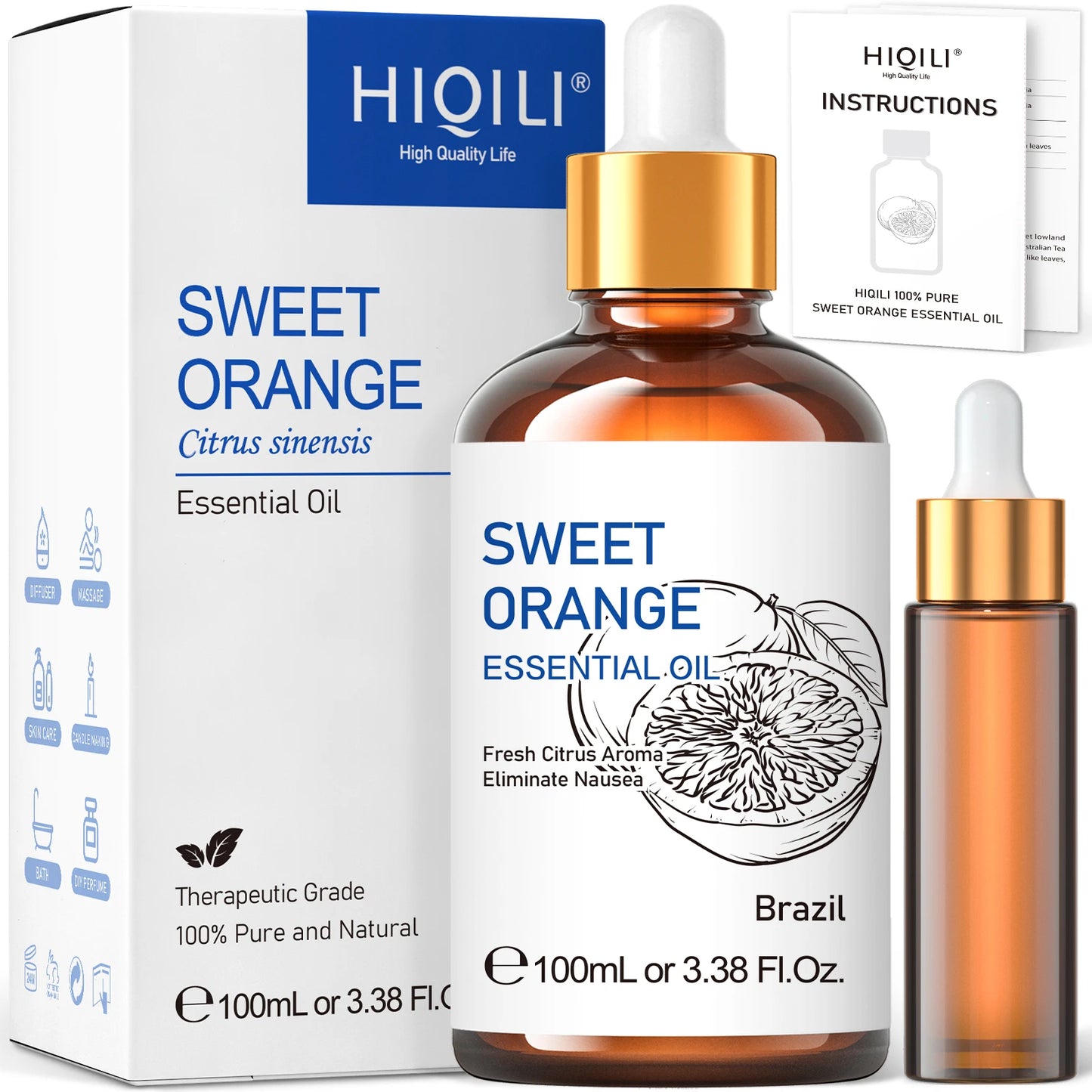 100ml Sweet Orange Essential Oils