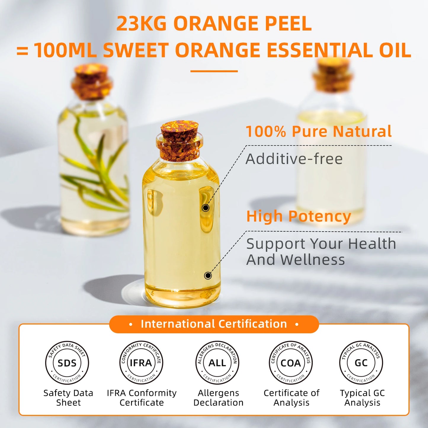 100ml Sweet Orange Essential Oils