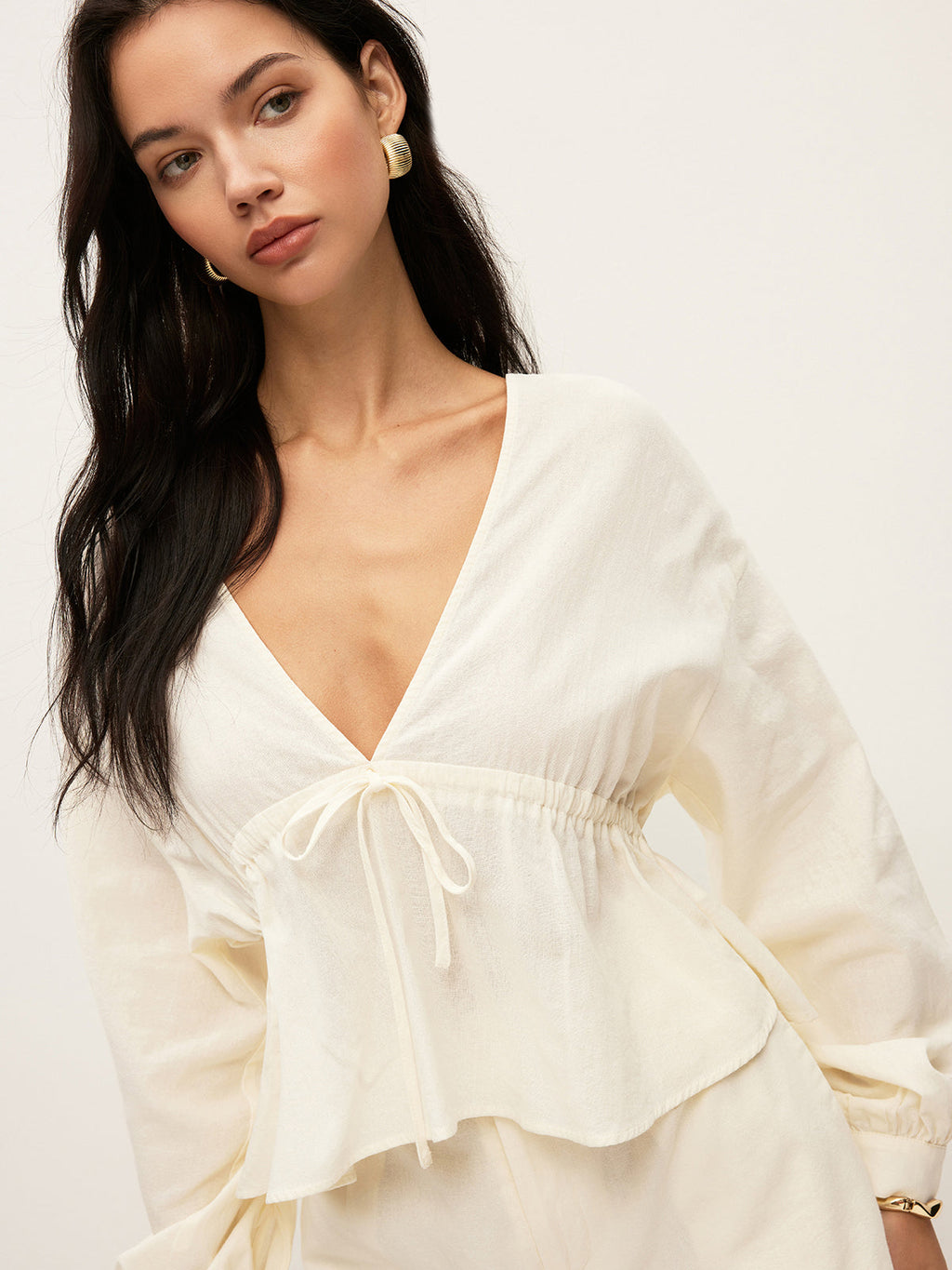 Cotton Pockets Shorts Set