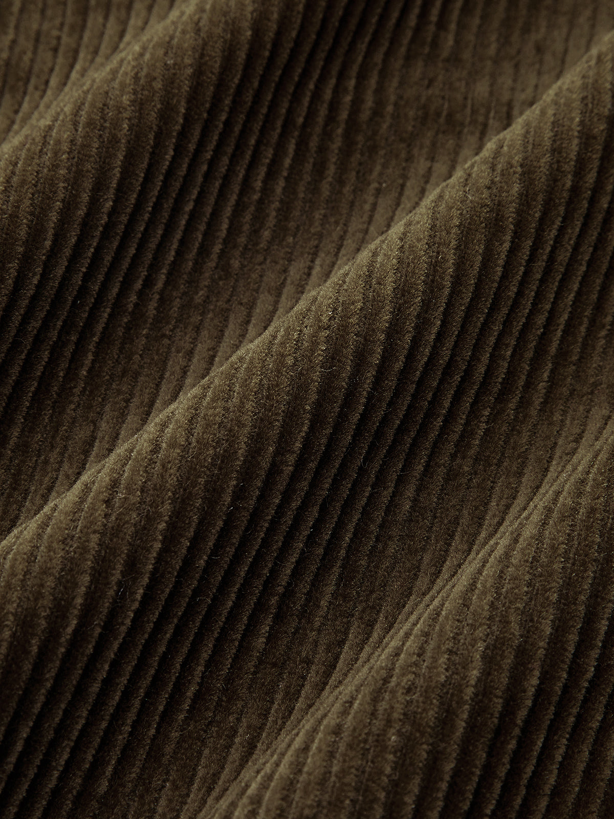 Corduroy Curved-Leg Pants