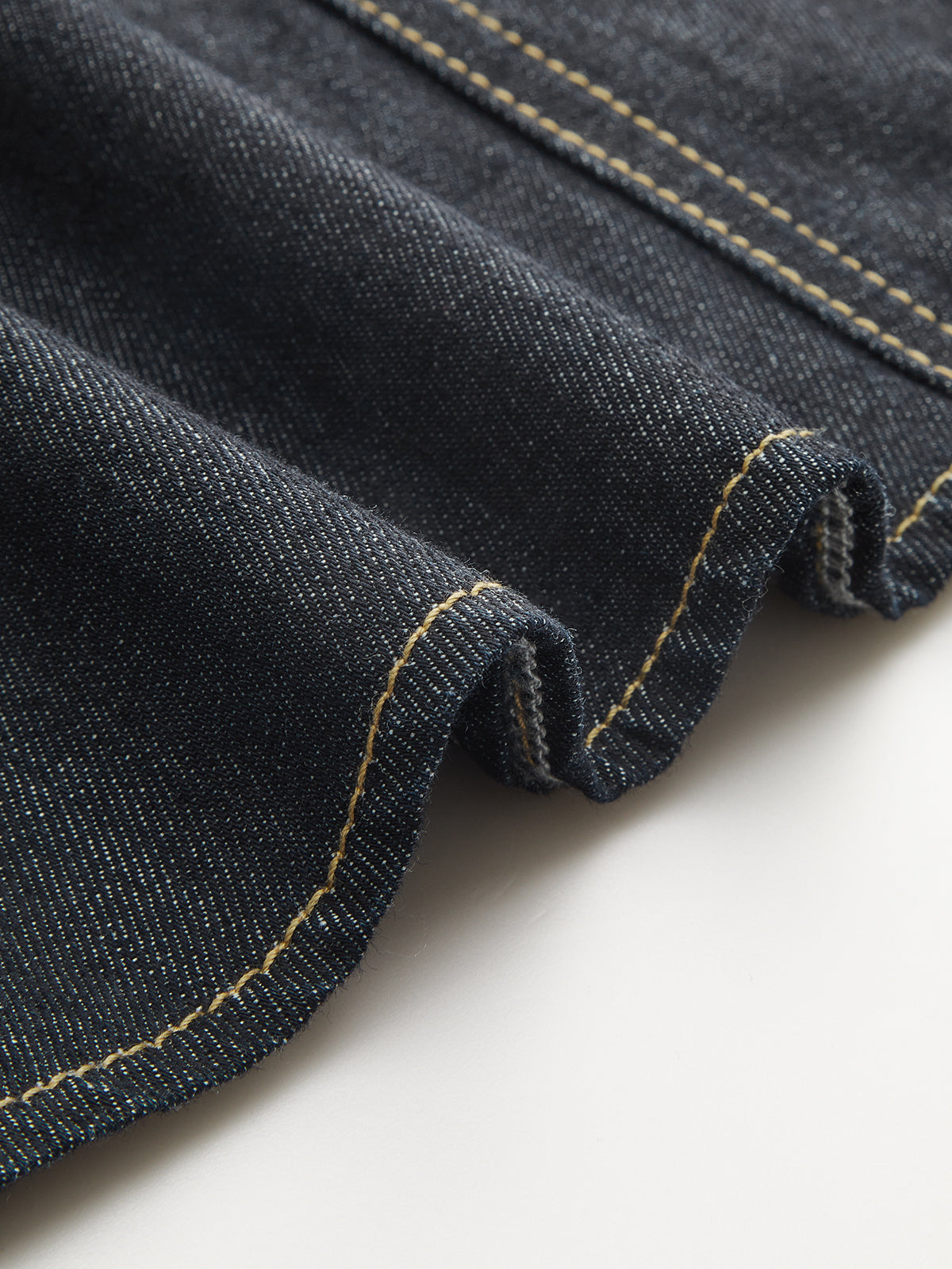 Contrast Stitch Denim Cami Top