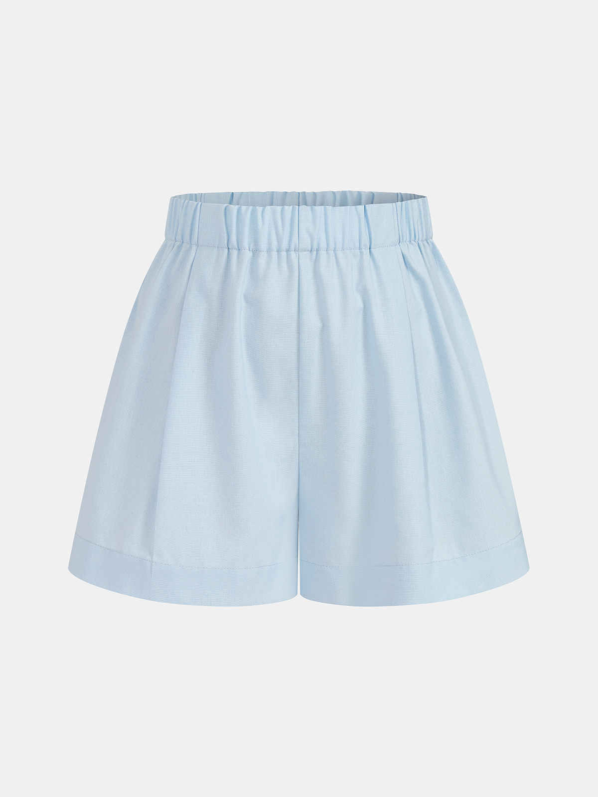 Beaded Linen Blend Top & Shorts Set