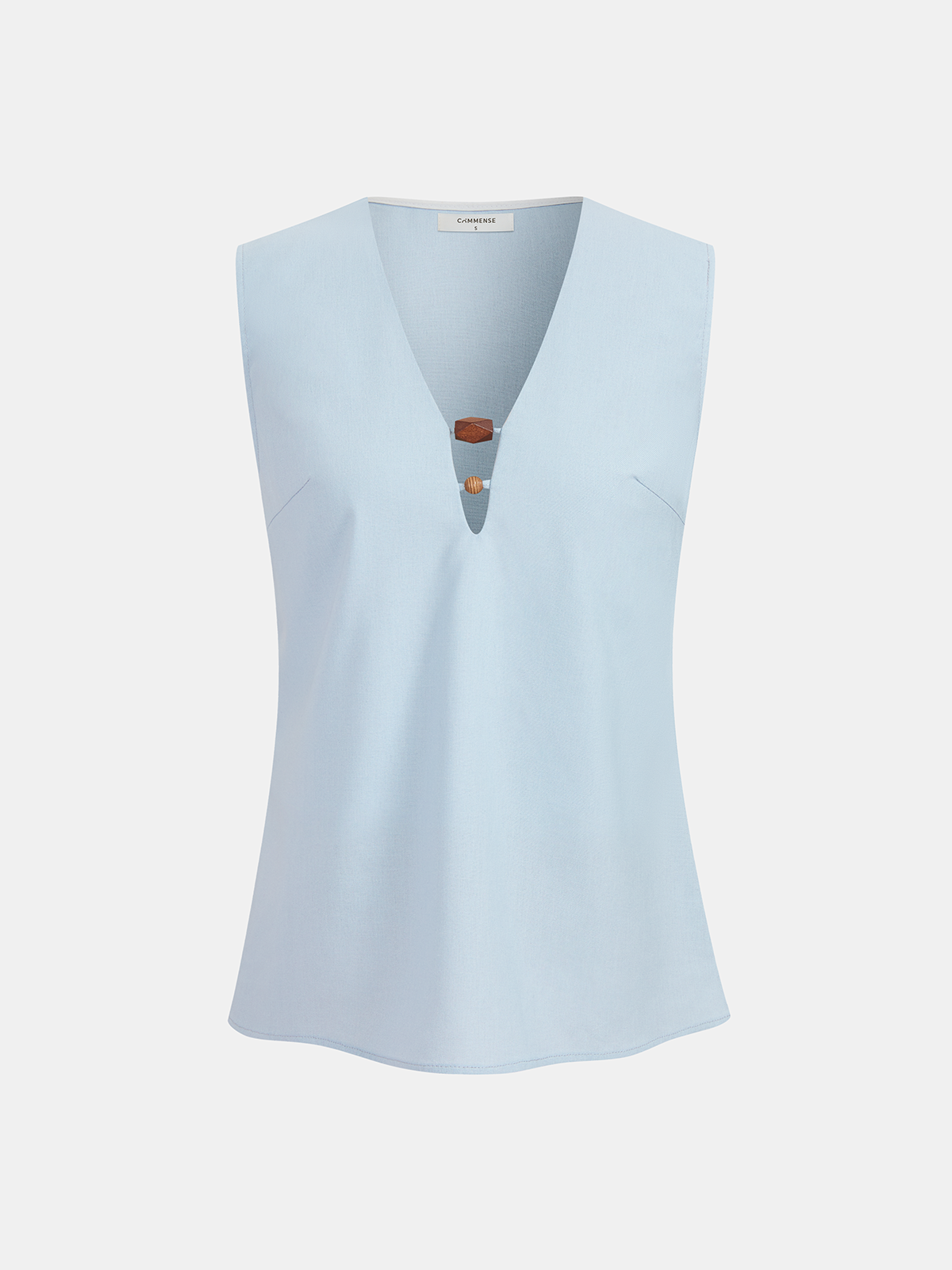 Beaded Linen Blend Top & Shorts Set