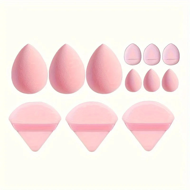 12-Piece Makeup Puffs