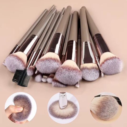 15pcs Makeup Brush Set