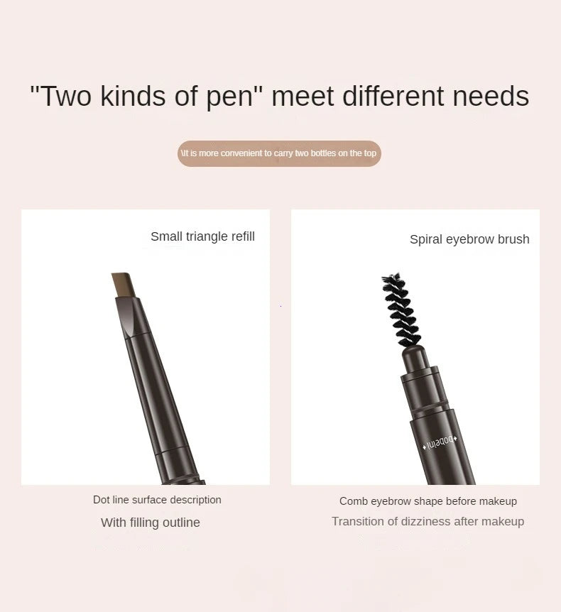 2 in 1 Professional eyebrow pencil