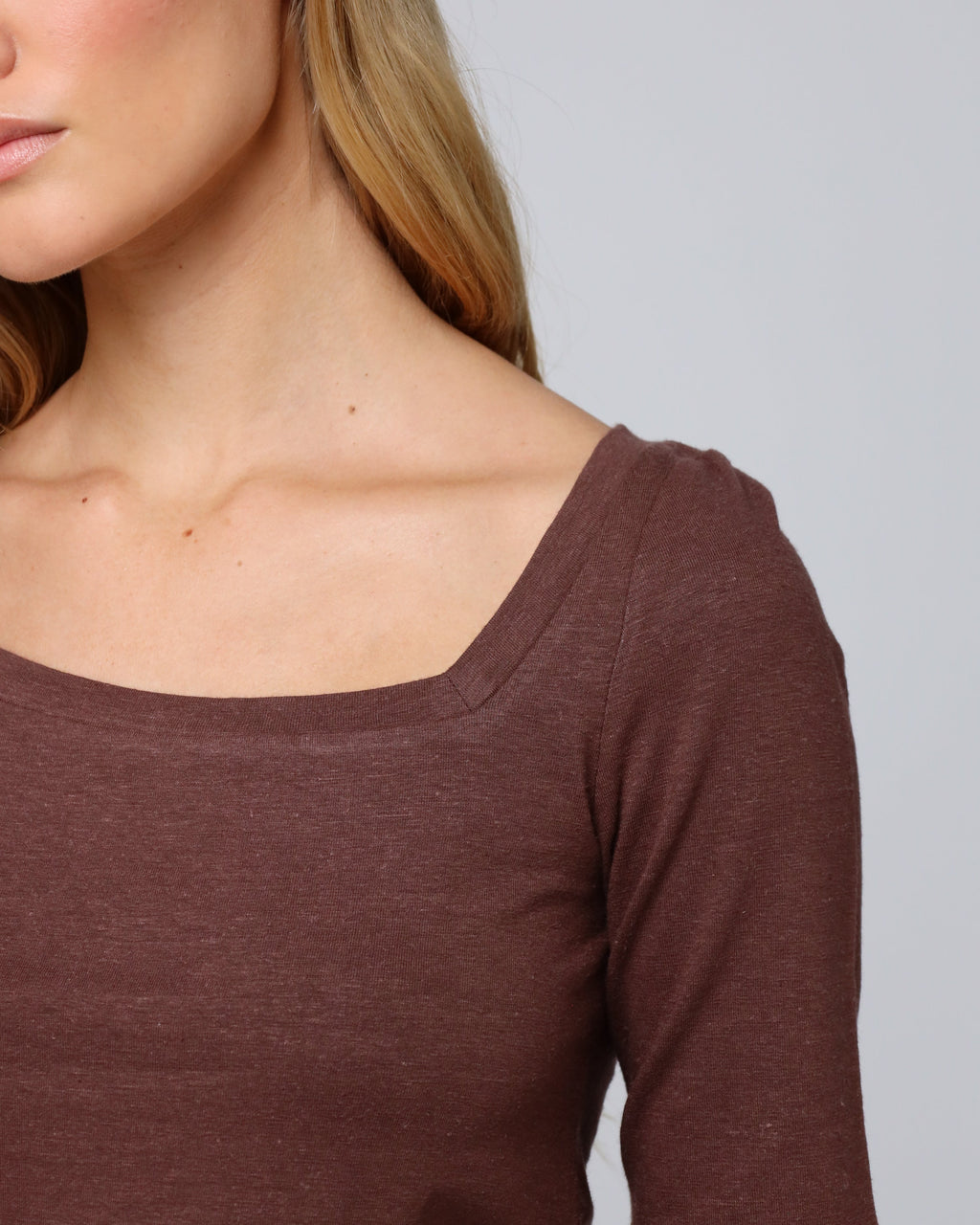 Hemp Essentials Asymmetrical Neckline Tee