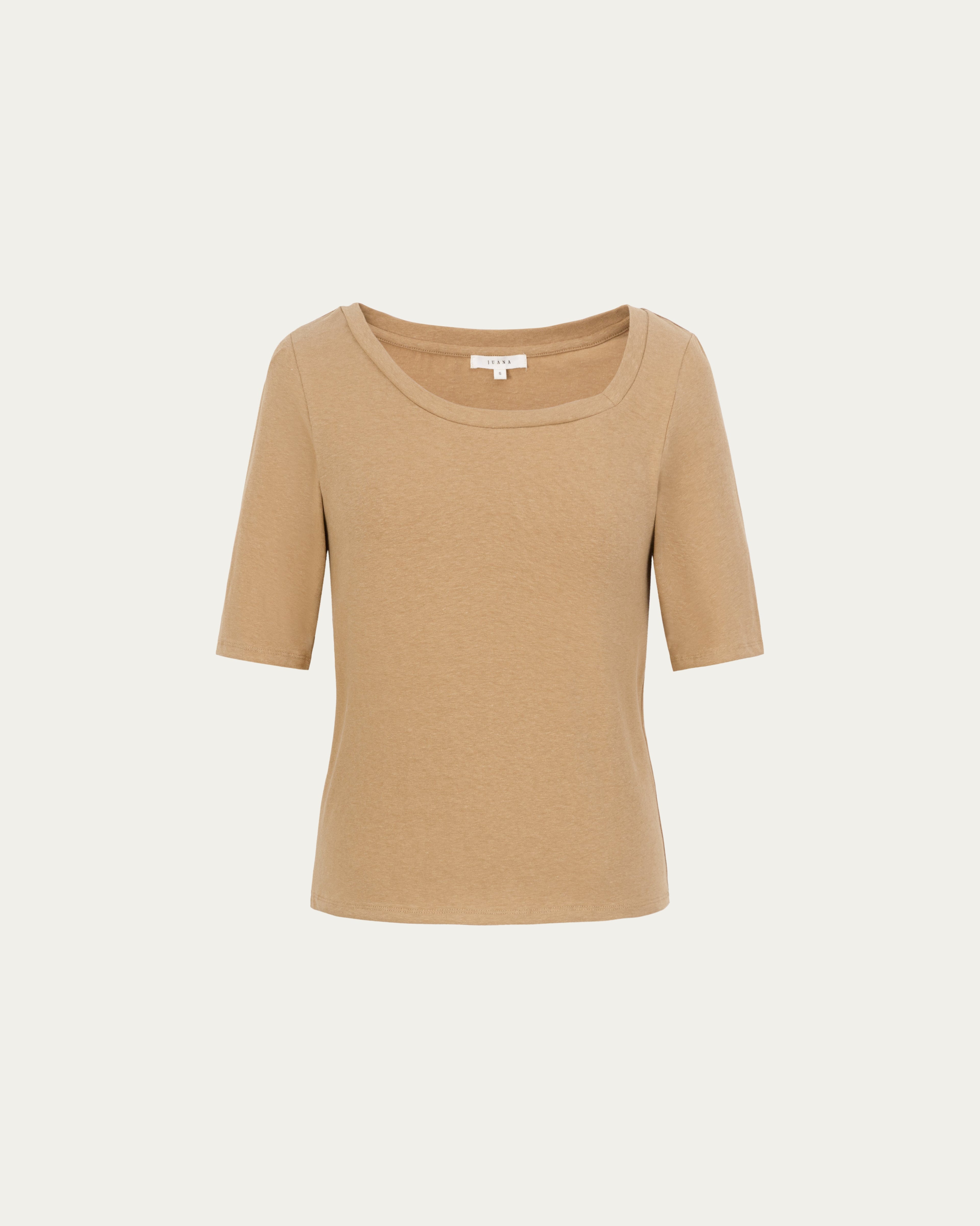 Hemp Essentials Asymmetrical Neckline Tee