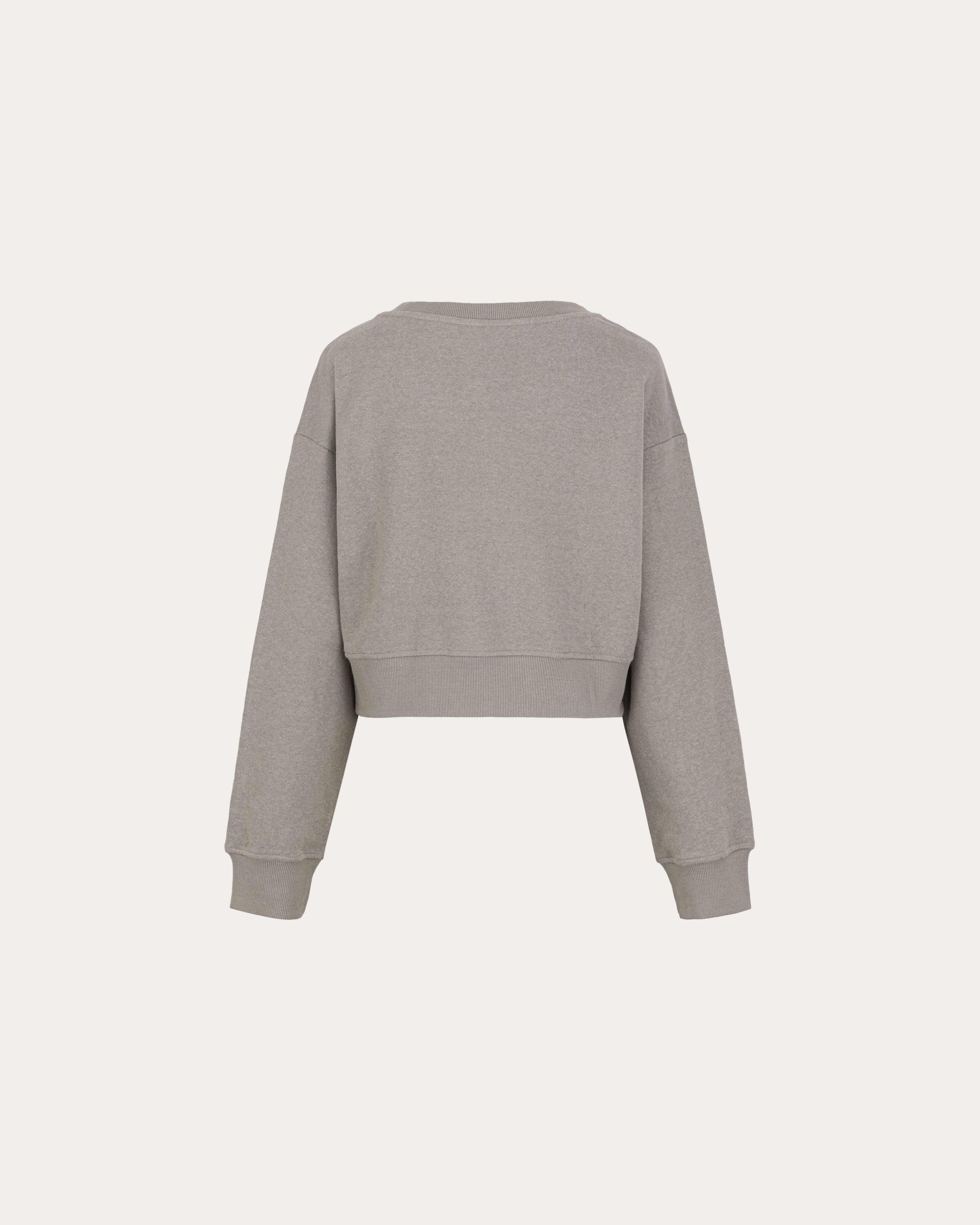 Hemp Essentials Fleece Cropped Sweater