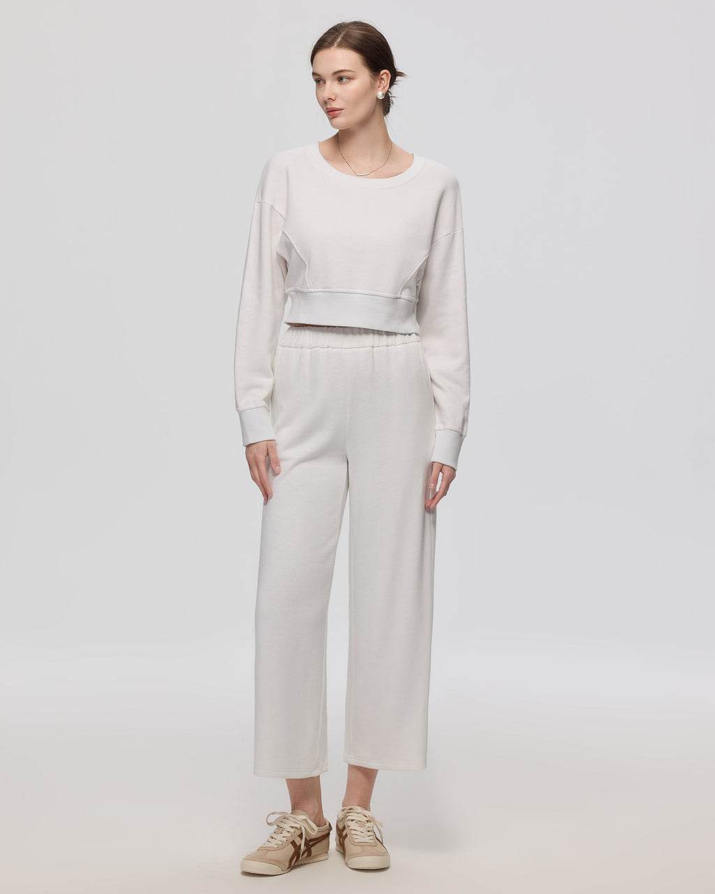 Hemp Essentials Fleece Cropped Sweater