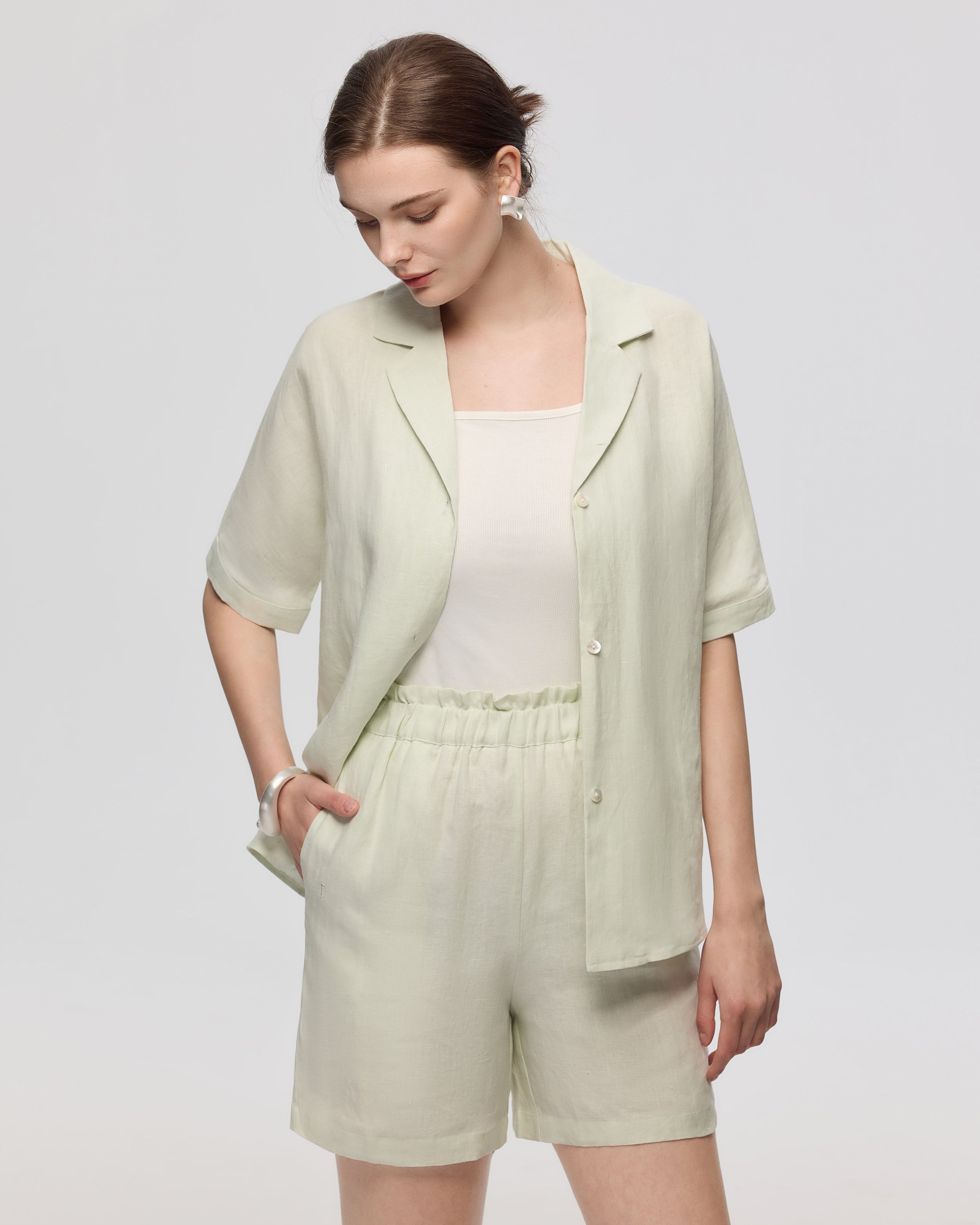 Juana Hemp Pull-on Shorts