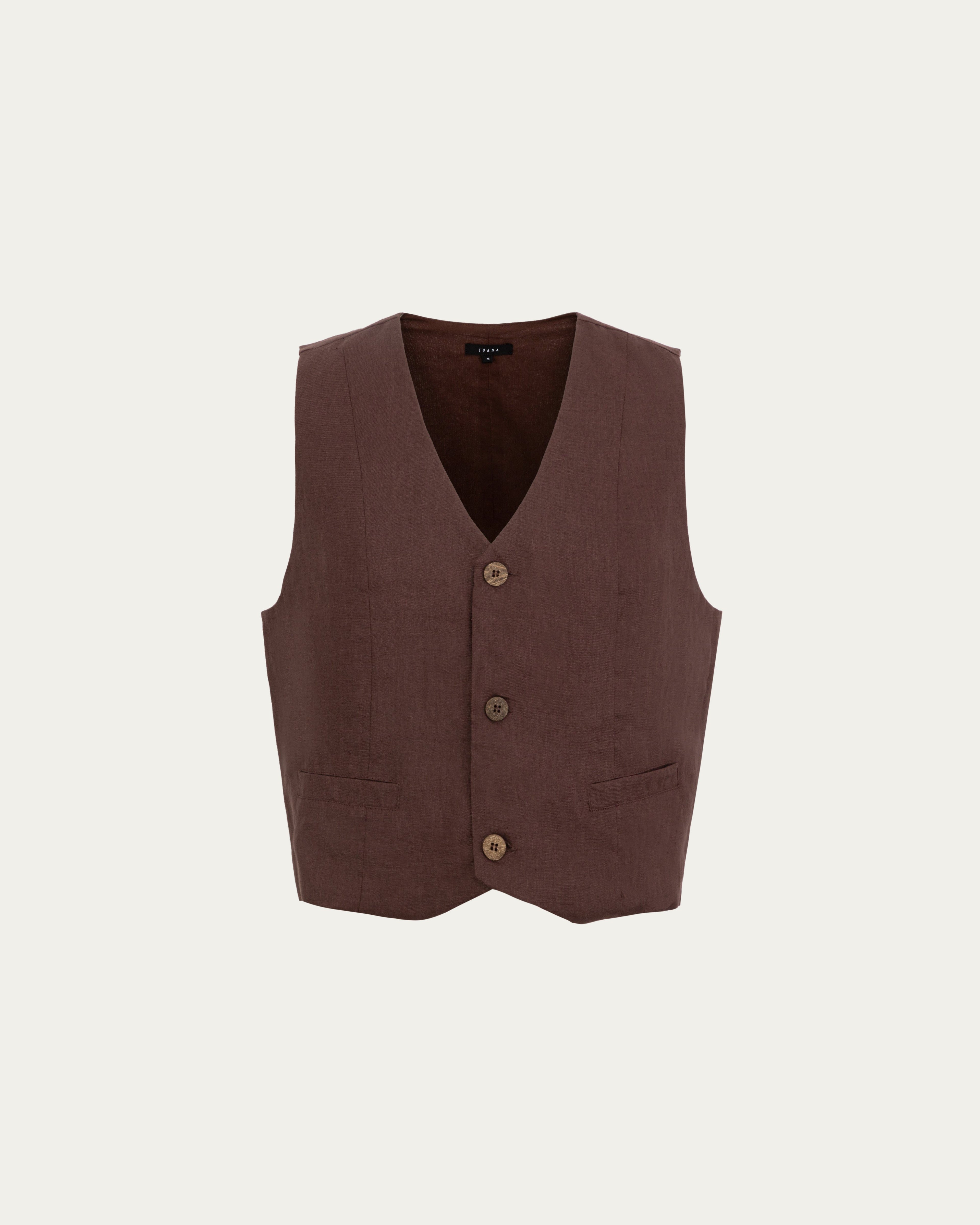 Juana Hemp Tailored Vest