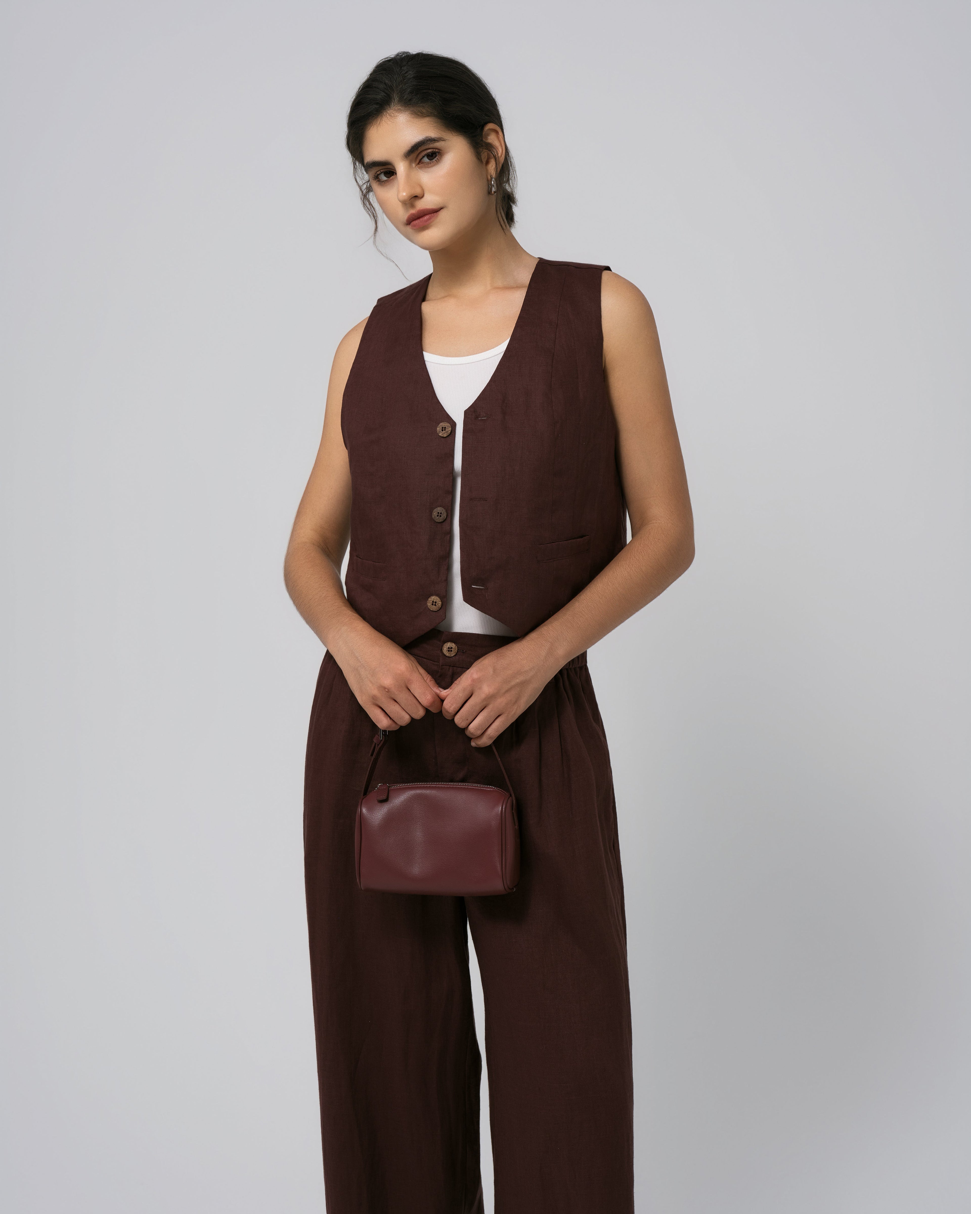 Juana Hemp Tailored Vest