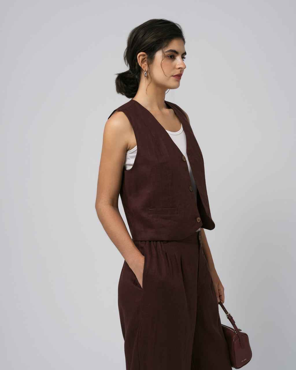 Juana Hemp Tailored Vest
