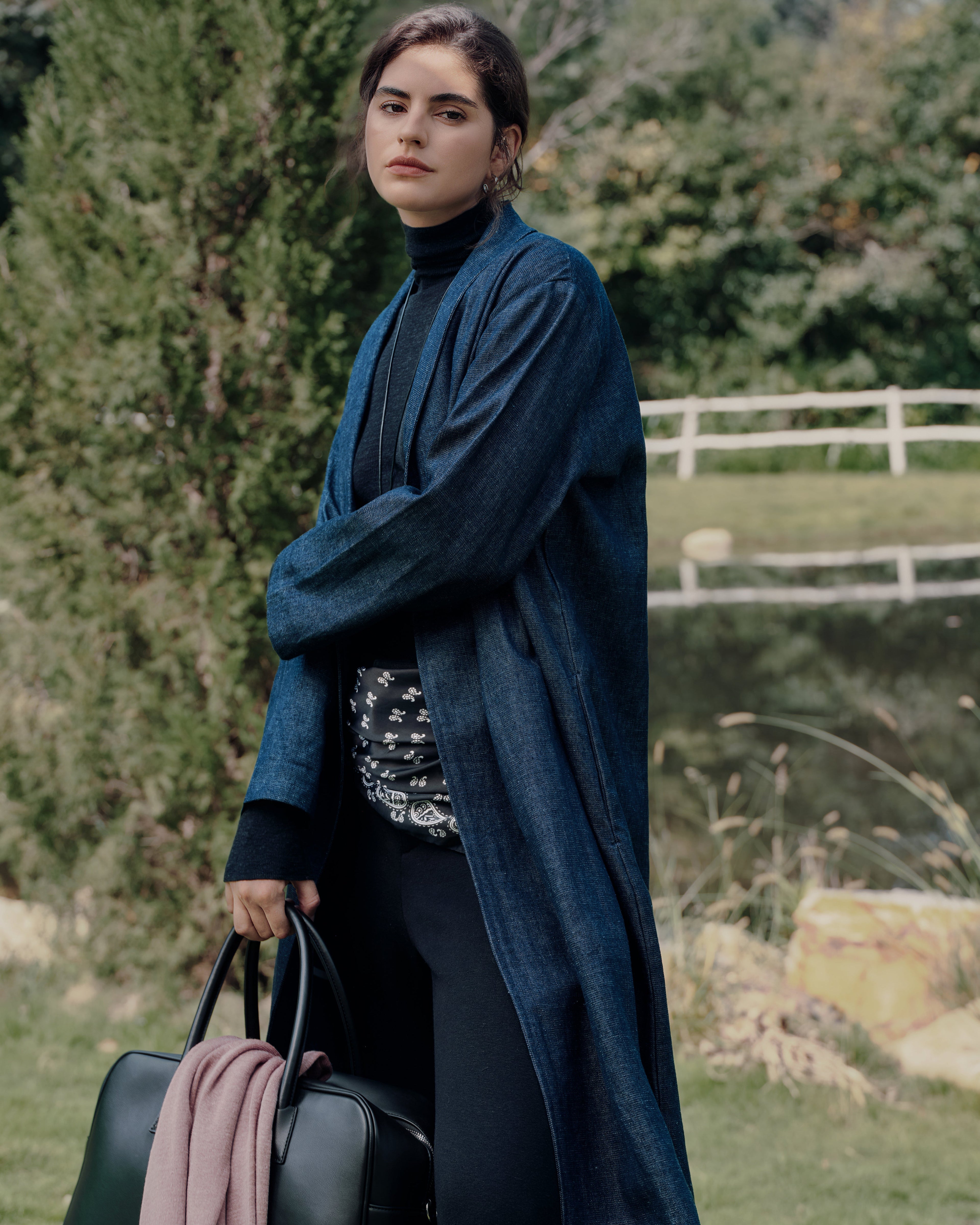 Denim Atelier Trench Coat