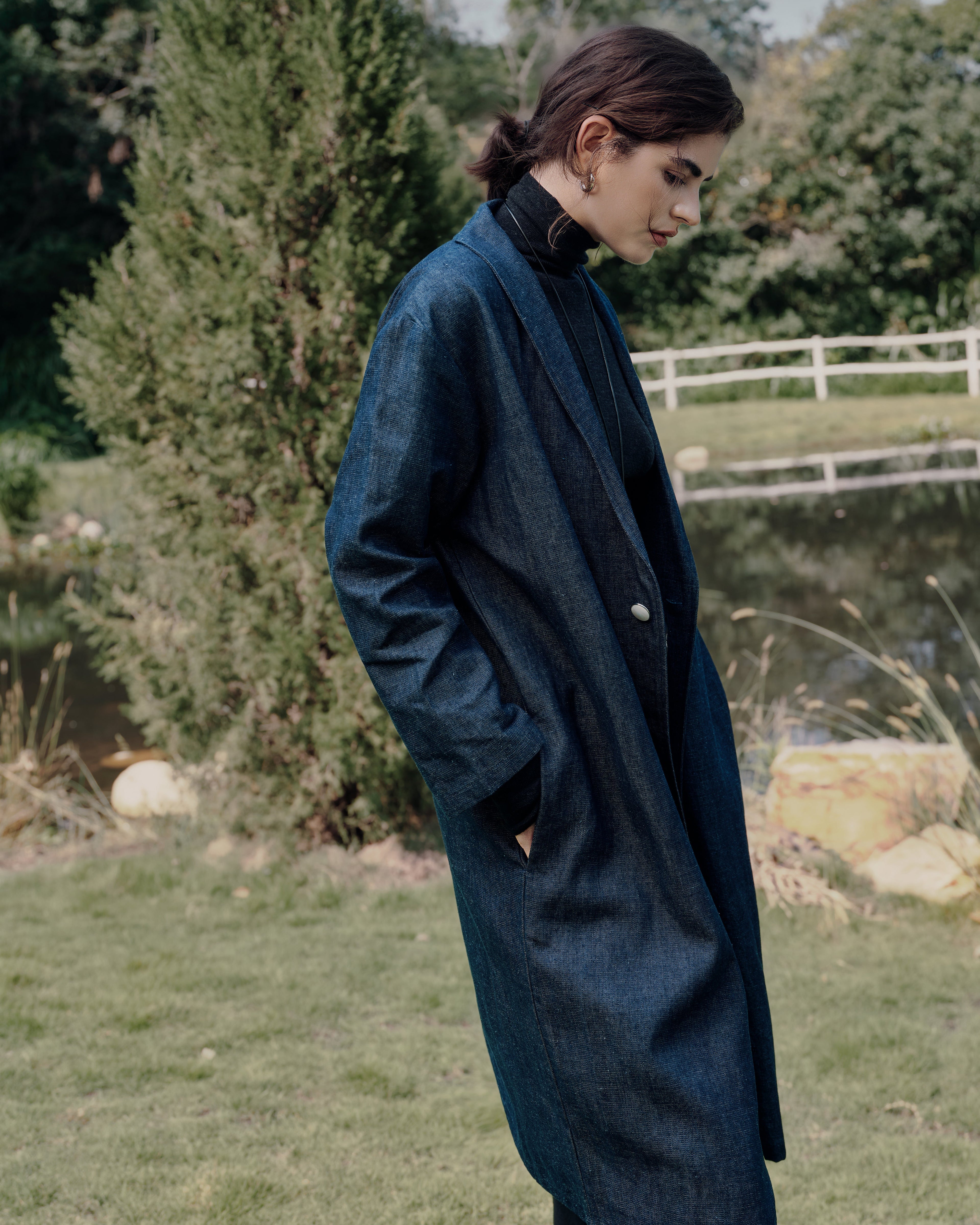Denim Atelier Trench Coat