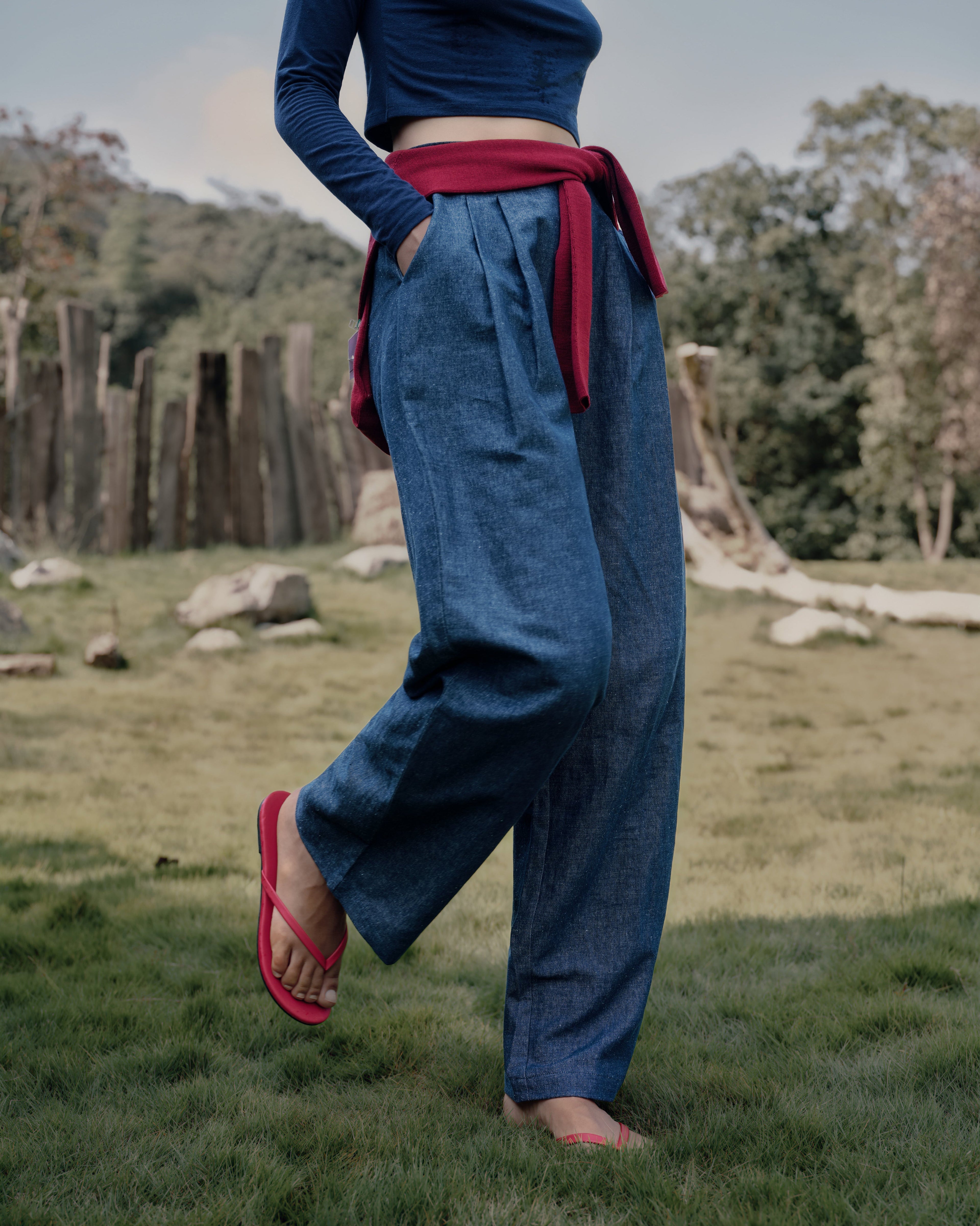 Juana High Rise Trousers