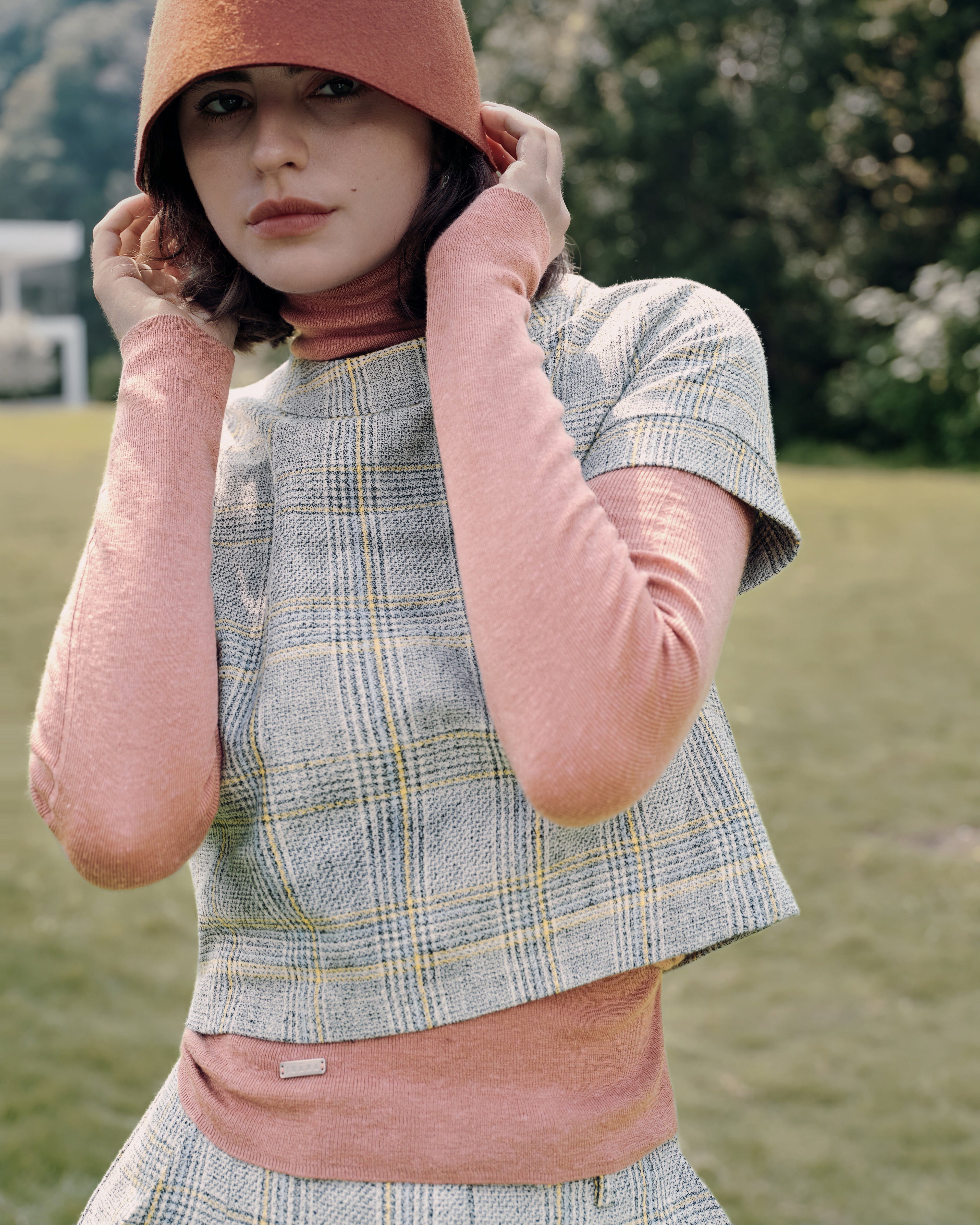 Ossa Knitted Hemp Turtleneck