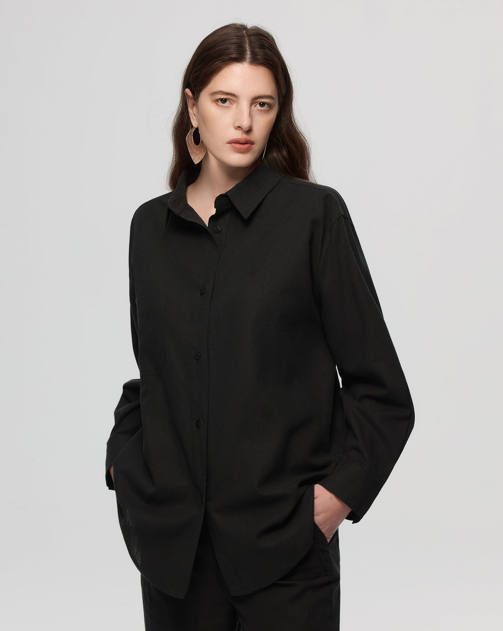 Lyricist Natural Oversized Shirt