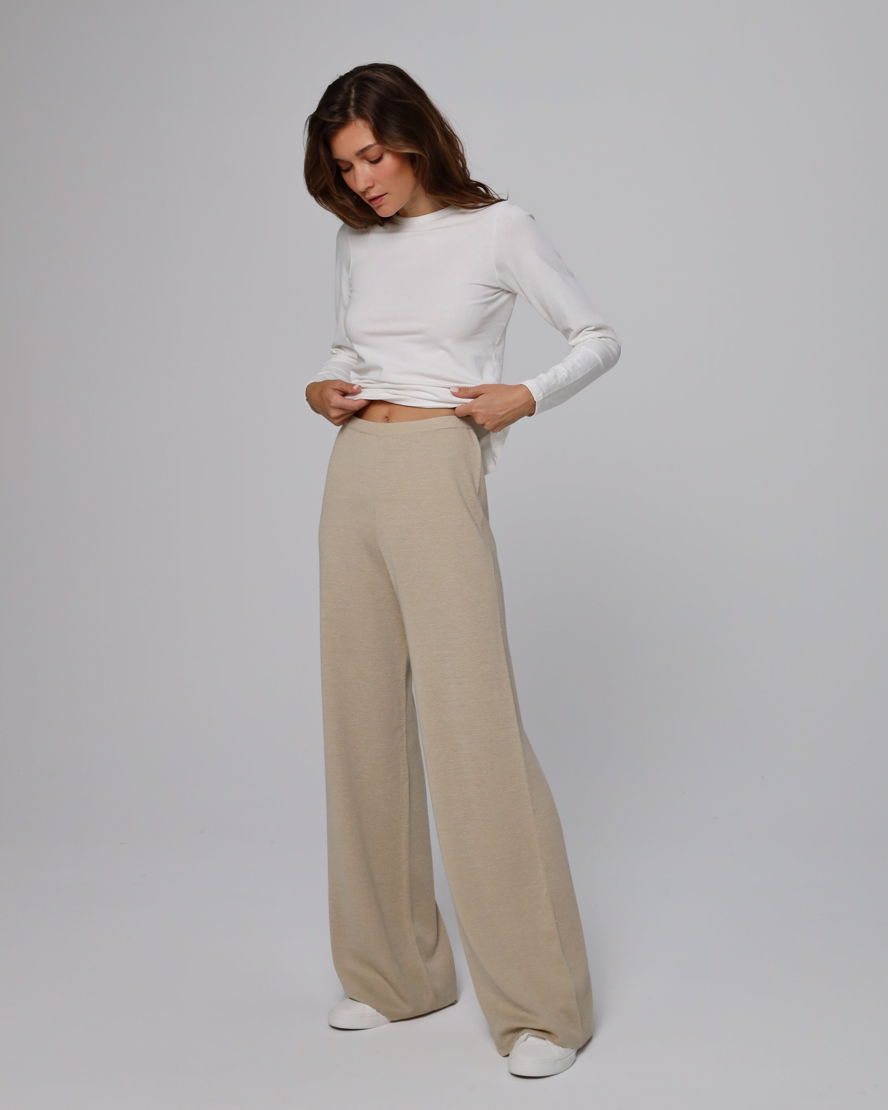 Nilo Knitted Pull-on Pants