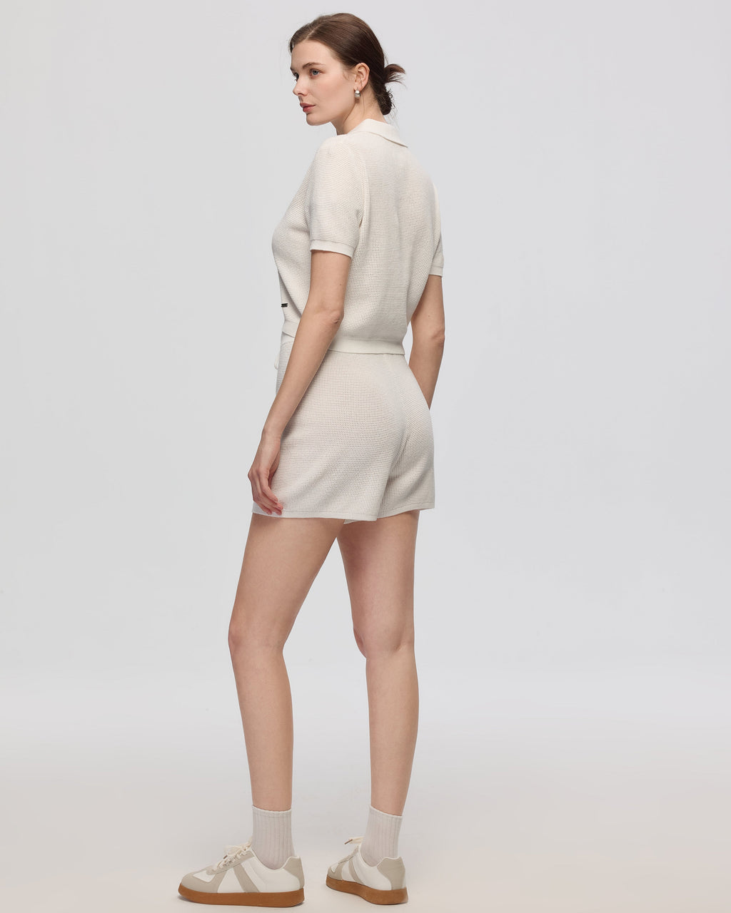 Noa Open Knit Shorts