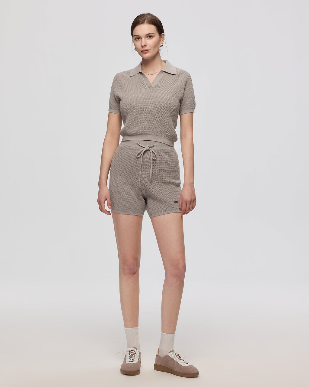 Noa Open Knit Shorts