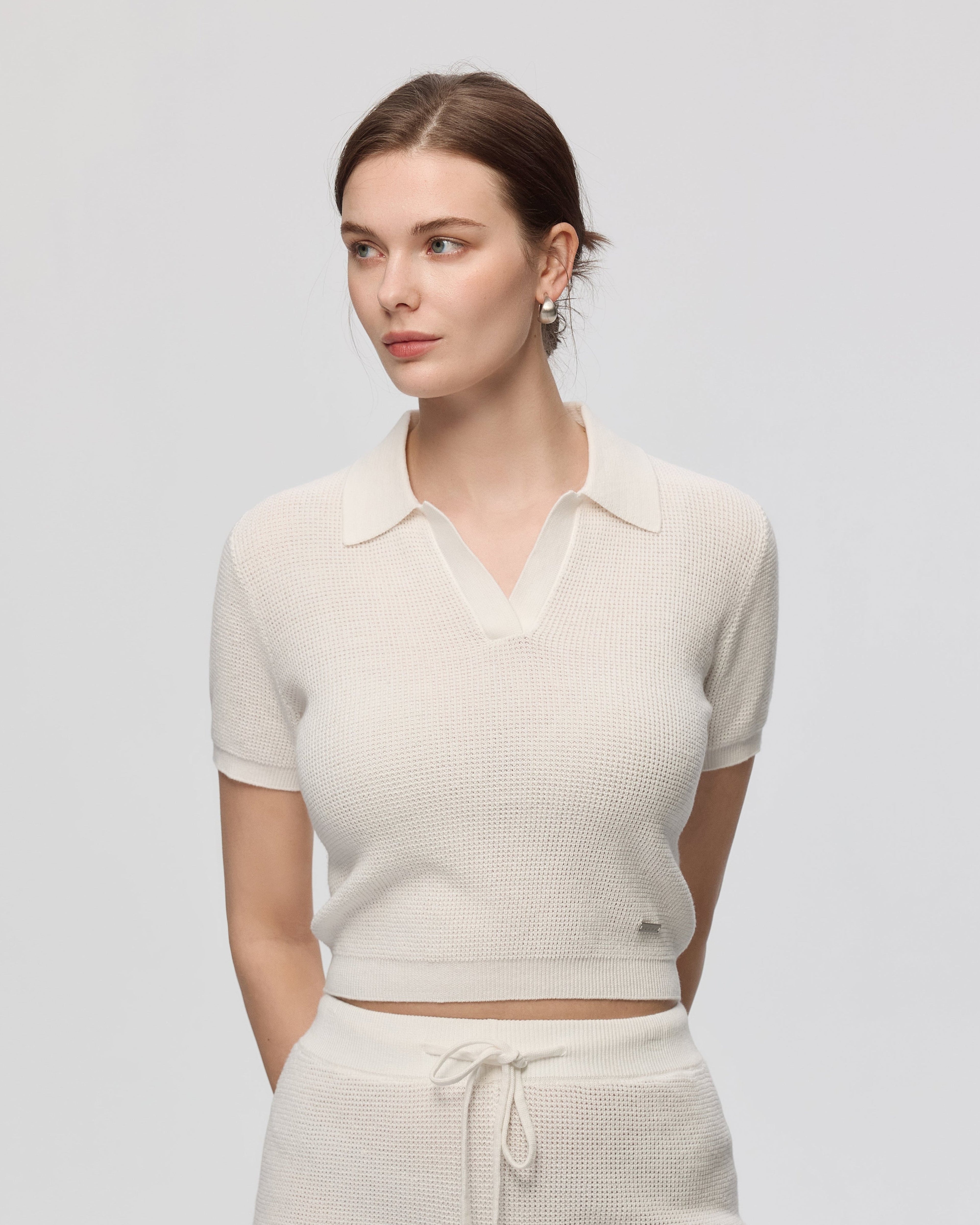 Noa Open Knit Top