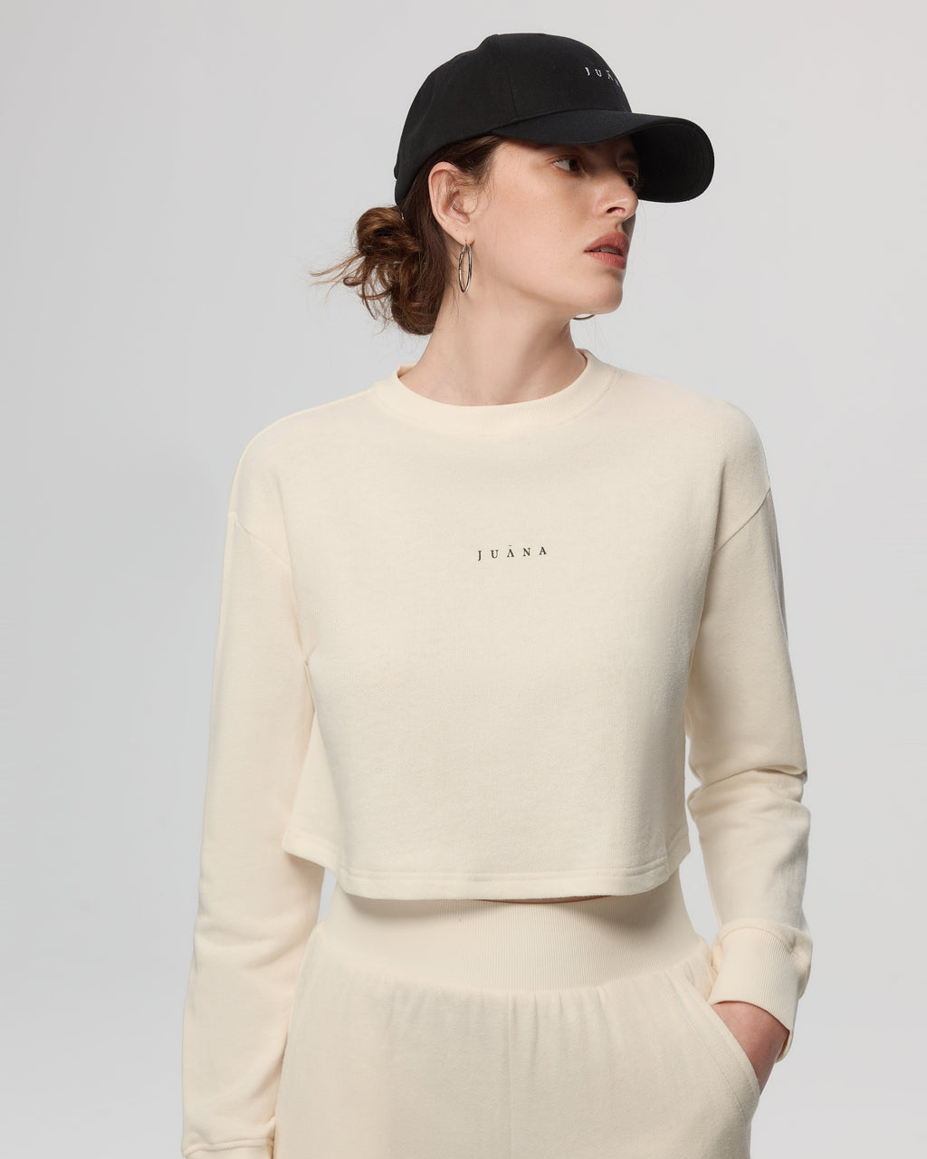 Off Hours Natural Crewneck Sweater