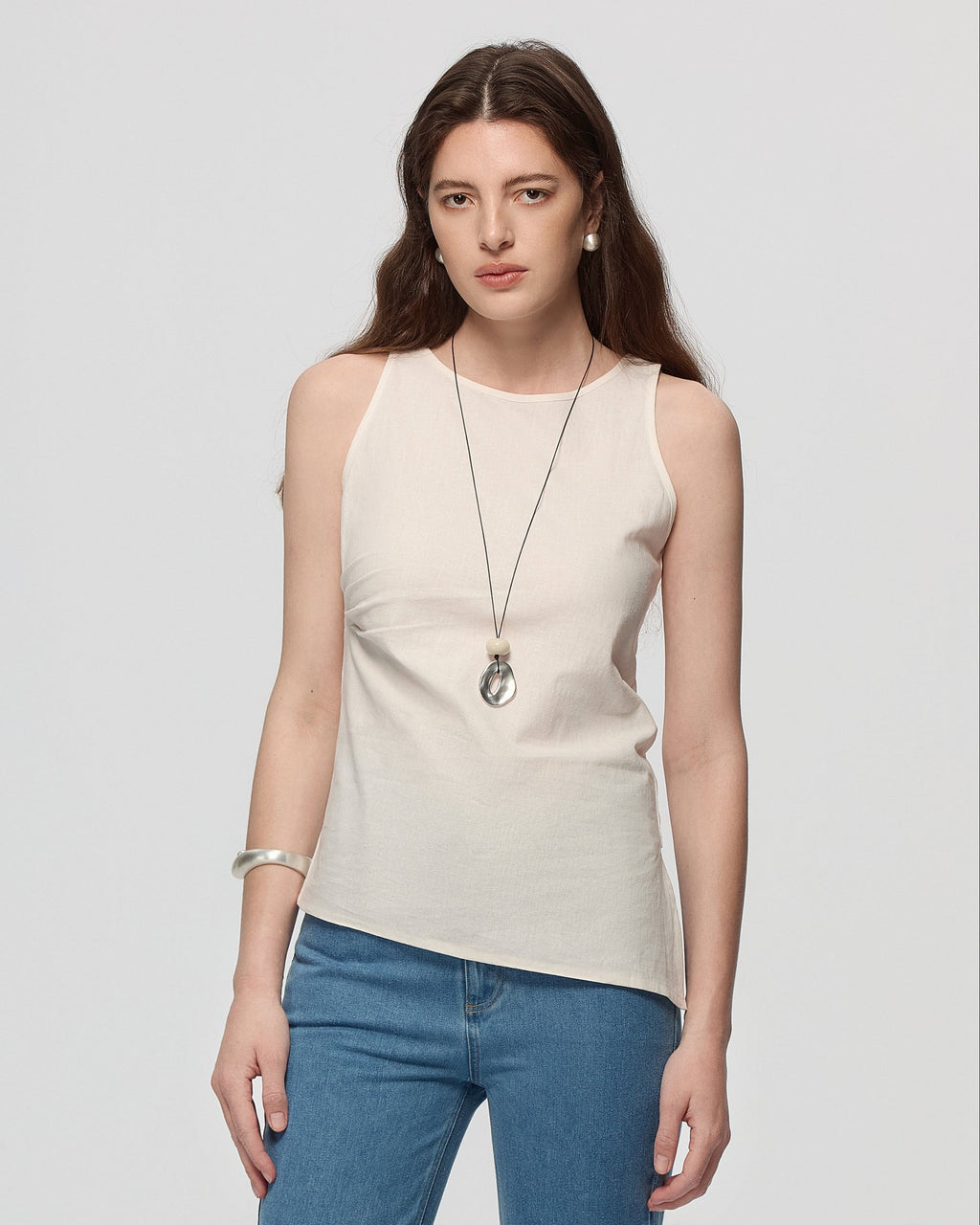 Sienna Pleated Tank